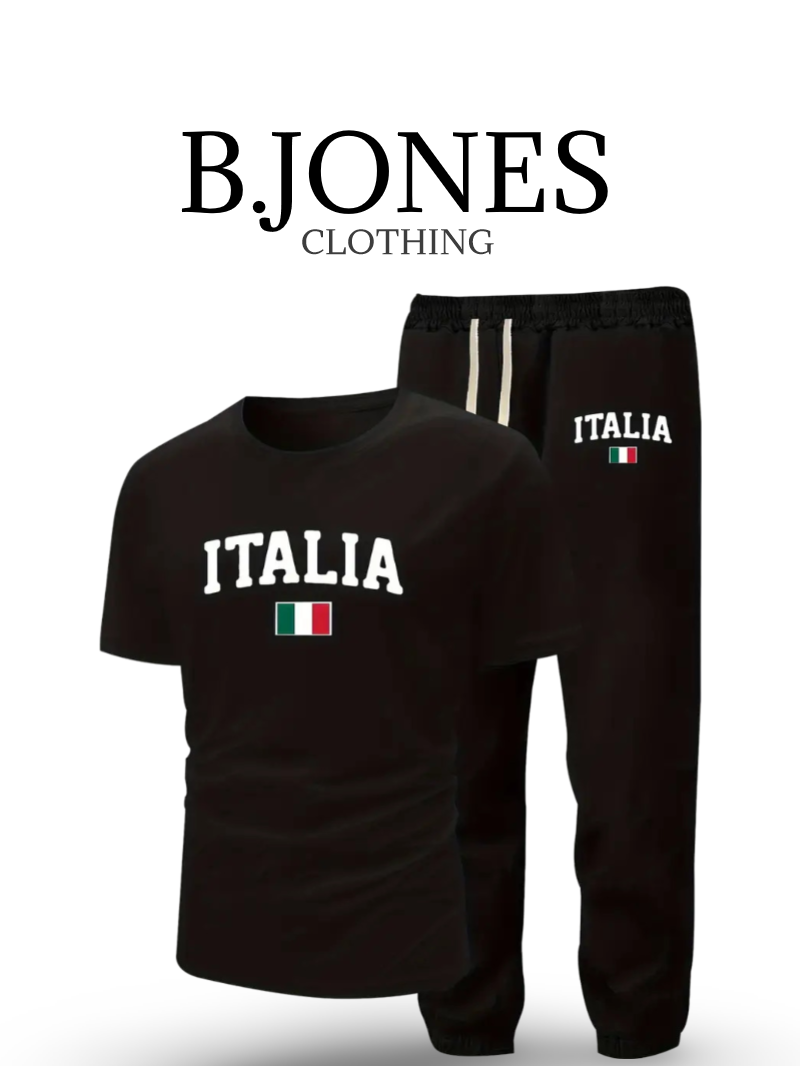 B.JONES New 2025 Summers T-Shirt And Trouser Tracksuit For Mens In Premium Quality