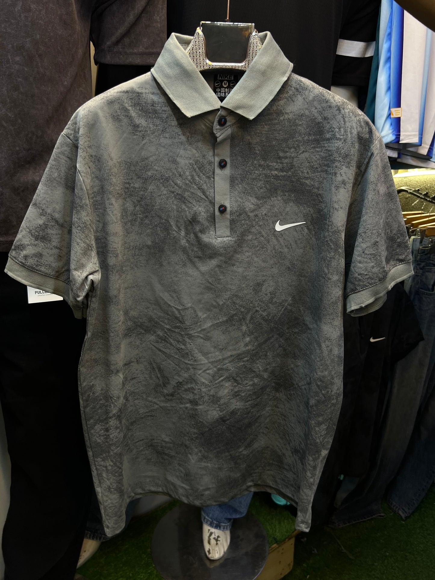 IMPORTED LUXURY ACID WASH POLO-TSHIRTS FOR MENS