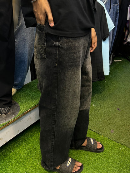 DENIM OVERSIZED STRAIGHT BAGGY JEANS WITH AMAZING COLOUR RANGE