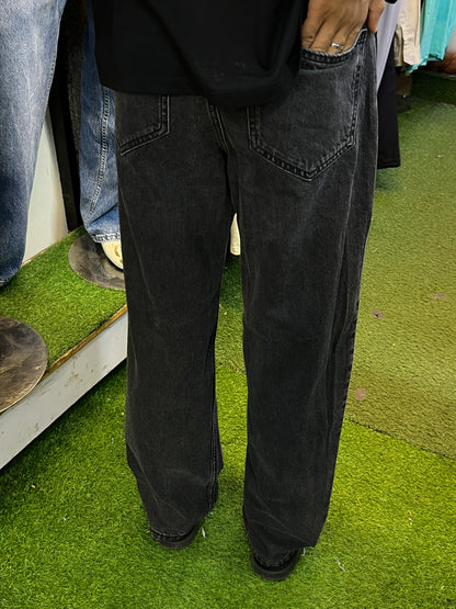 DENIM OVERSIZED STRAIGHT BAGGY JEANS WITH AMAZING COLOUR RANGE