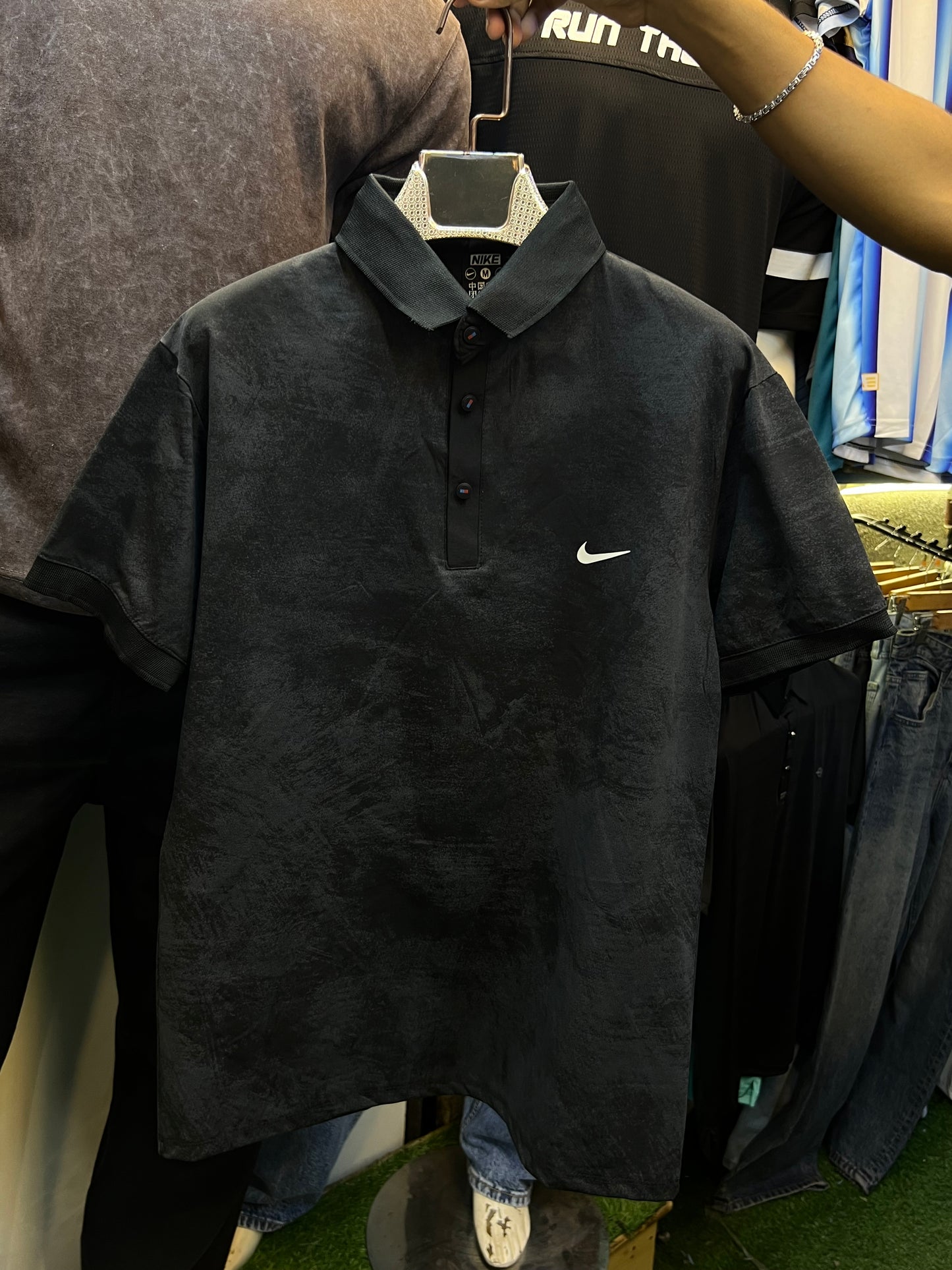 IMPORTED LUXURY ACID WASH POLO-TSHIRTS FOR MENS