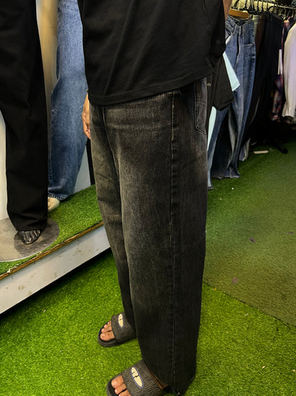 DENIM OVERSIZED STRAIGHT BAGGY JEANS WITH AMAZING COLOUR RANGE