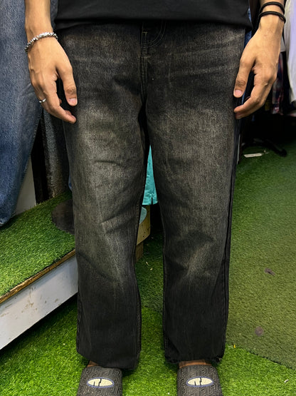 DENIM OVERSIZED STRAIGHT BAGGY JEANS WITH AMAZING COLOUR RANGE
