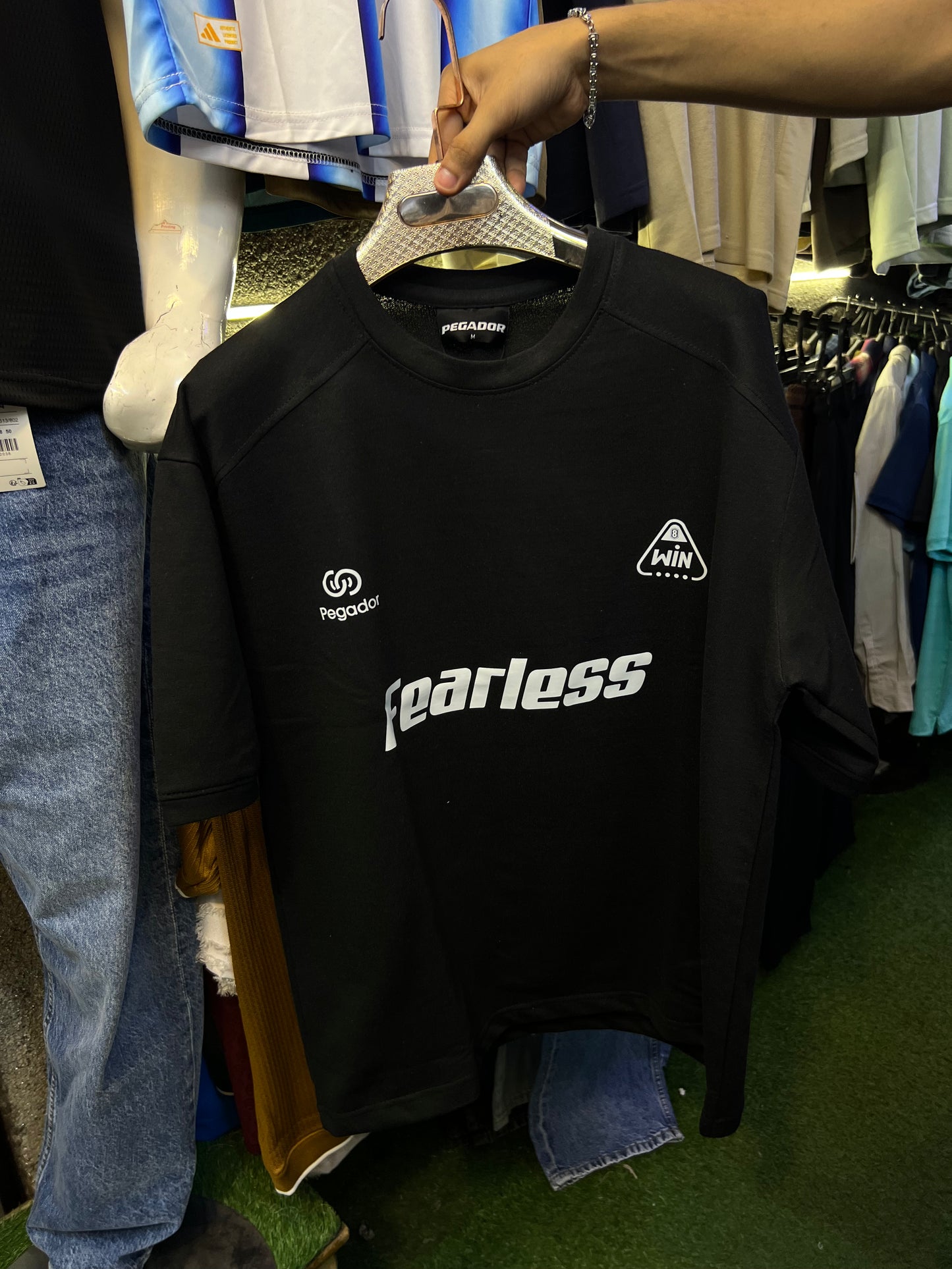 OVERSIZED DROP-SHOULDERS T -SHIRTS WITH FRONT AND BACK PRINT