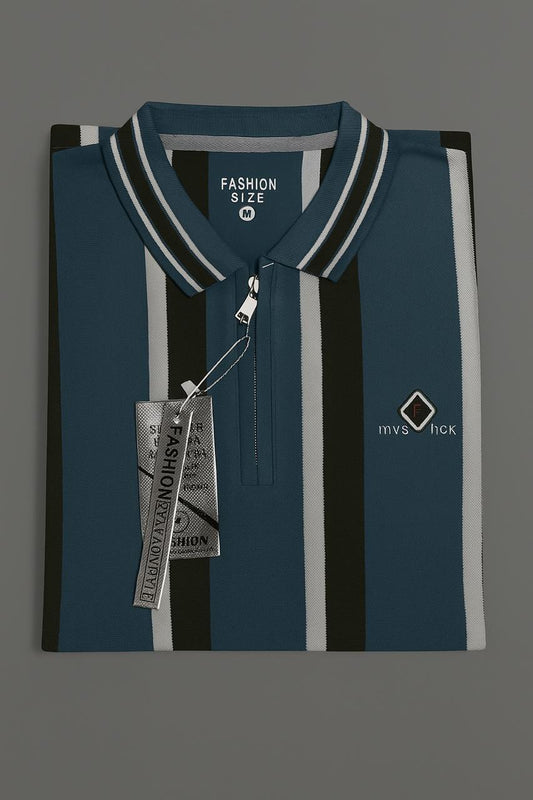 ZIPPER POLO T-SHIRTS FOR MENS IN IMPORTED QUALITY