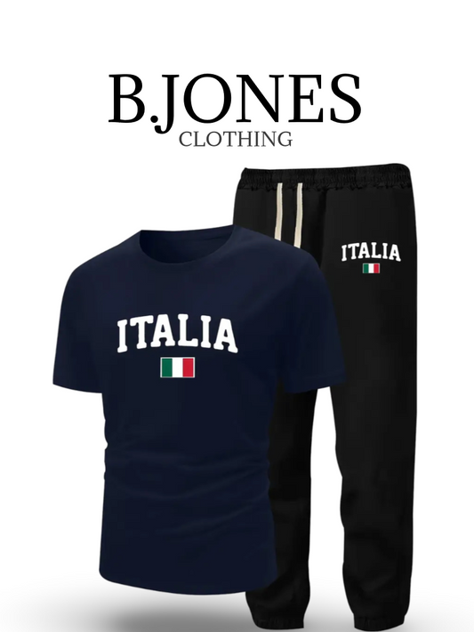 B.JONES New 2025 Summers T-Shirt And Trouser Tracksuit For Mens In Premium Quality