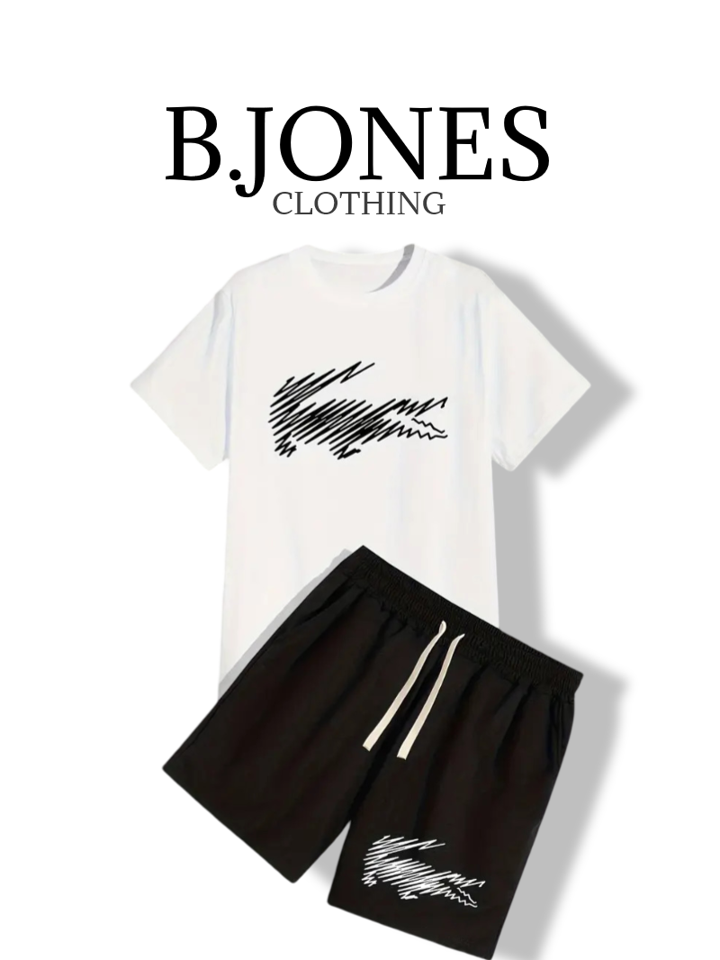 B.JONES Shorts And T-Shirt Tracksuit For Mens Summers Collection 2025