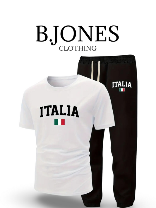 B.JONES New 2025 Summers T-Shirt And Trouser Tracksuit For Mens In Premium Quality