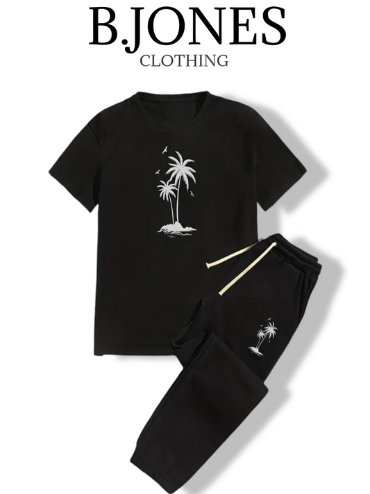 B.JONES T-Shirt or Trouser Tracksuit For Mens Summers Fashion In Ulta-Soft Quality