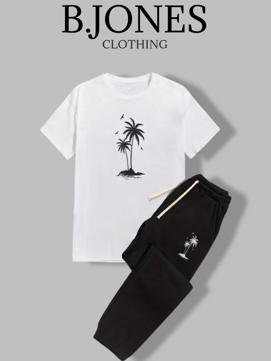 B.JONES T-Shirt or Trouser Tracksuit For Mens Summers Fashion In Ulta-Soft Quality