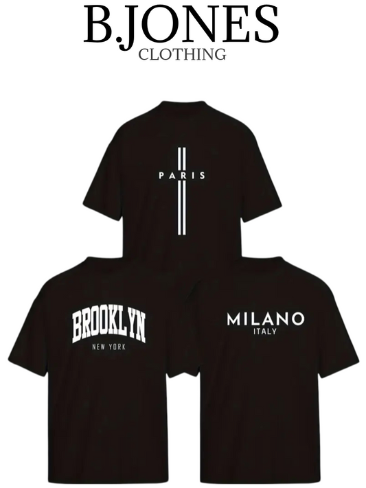 B.JONES Pack Of 3 Creative Vibes Tee-Shirts In Superior Softness Quality Summers Vibes Collection 2025